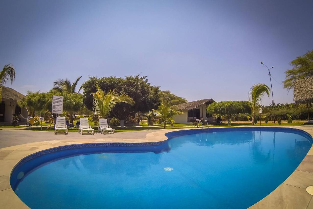 La Choza Bungalows Tambo Grande Eksteriør billede