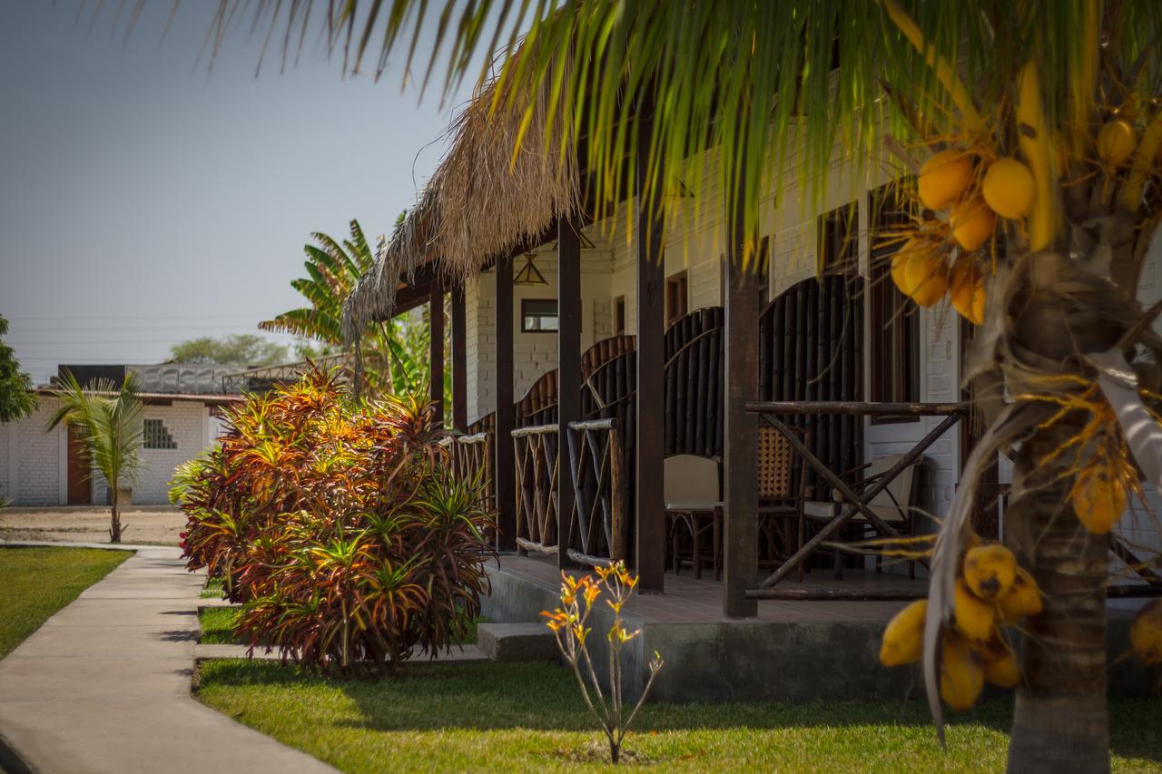 La Choza Bungalows Tambo Grande Eksteriør billede