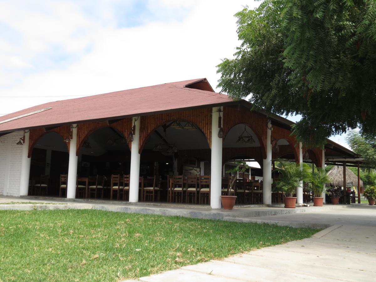 La Choza Bungalows Tambo Grande Eksteriør billede