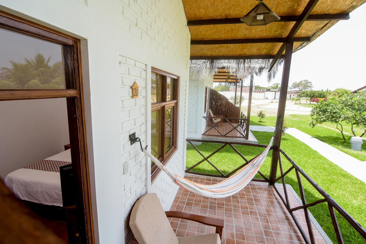 La Choza Bungalows Tambo Grande Eksteriør billede